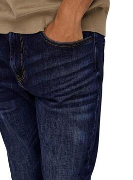 Pantaloni in denim Only and Sons Weft scuro per uomo