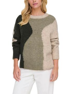 Maglia Only Gro beige per donna