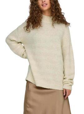 Maglia Jersey Only Klarisa beige per donna