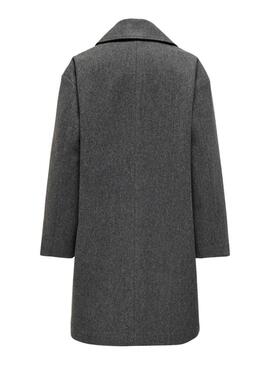 Cappotto oversize grigio Only Blake per donna