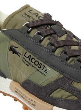 Scarpe da ginnastica Lacoste Elite Active verdi per uomo