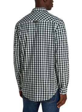 Camicia Tommy Jeans Poplin a quadri per uomo