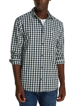 Camicia Tommy Jeans Poplin a quadri per uomo