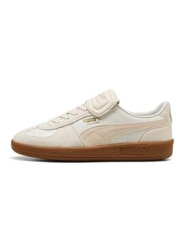 Scarpe Puma Premium Palermo bianche da donna.