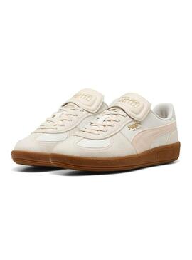 Scarpe Puma Premium Palermo bianche da donna.