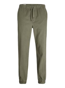 Pantaloni Jogger Jack And Jones Gordon Dave verdi per uomo.