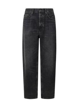 Pantaloni in denim Pepe Jeans Nils Loose neri per uomo