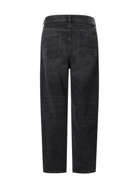 Pantaloni in denim Pepe Jeans Nils Loose neri per uomo