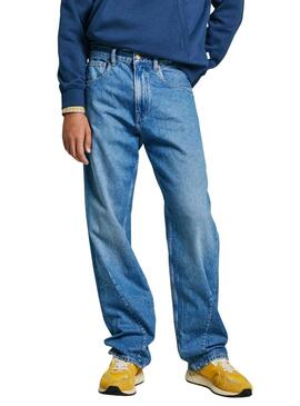 Pantaloni in jeans Pepe Jeans Straight 73 blu per uomo.