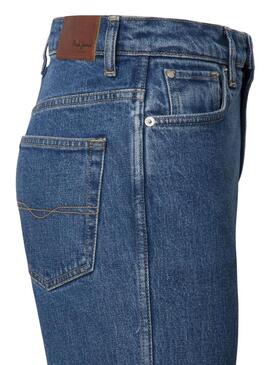 Pantaloni in denim Pepe Jeans Betty slim 7/8 blu per donna