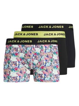 Slip Jack and Jones Tiger Multicolor Per Uomo