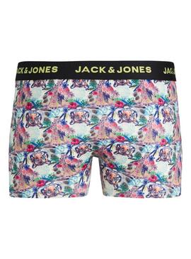 Slip Jack and Jones Tiger Multicolor Per Uomo