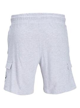 Bermuda Jack and Jones Swift Cargo Bianco per Uomo