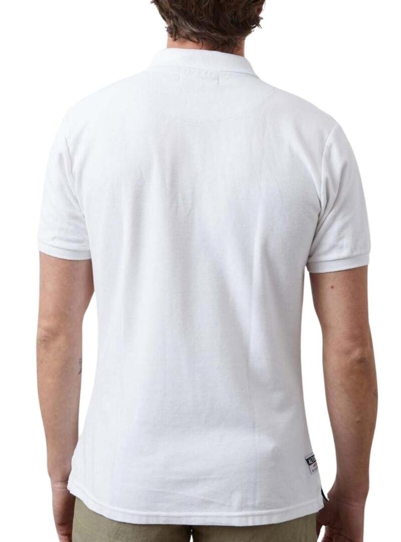 Polo Altonadock Basic Piqué Bianco per Uomo