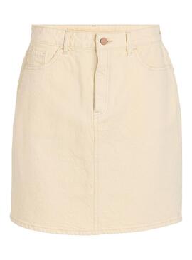 Gonna Vila Vikaja Denim Beige per Donna