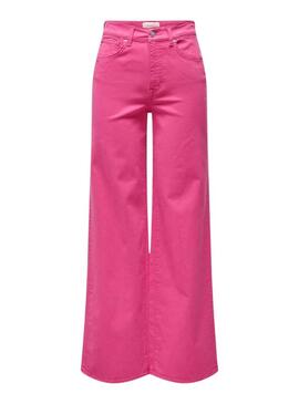 Pantaloni di jeans Only Madison rosa per donna