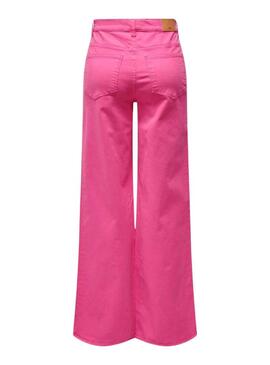 Pantaloni di jeans Only Madison rosa per donna