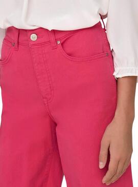 Pantaloni di jeans Only Madison rosa per donna