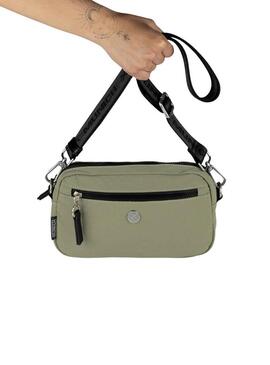 Borsa Munich Bloom Slim Verde per Donna