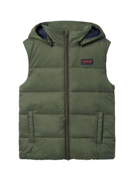 Gilet Name It Monay Verde per bambino