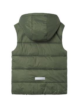 Gilet Name It Monay Verde per bambino