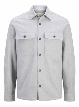 Camicia da uomo grigia Jack and Jones Raymond