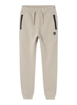 Pantaloni Name It Vimo beige per bambino.