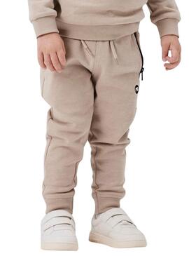 Pantaloni Name It Jogger beige per bambini