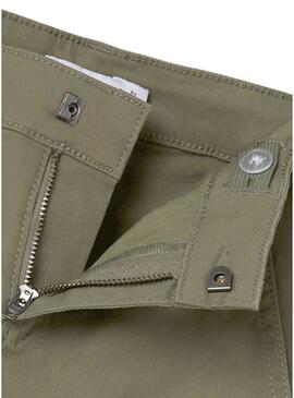 Pantaloni Name It Rose cargo verdi per ragazze