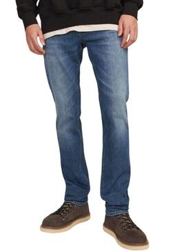 Pantaloni in denim Jack and Jones Tim slim fit per uomo