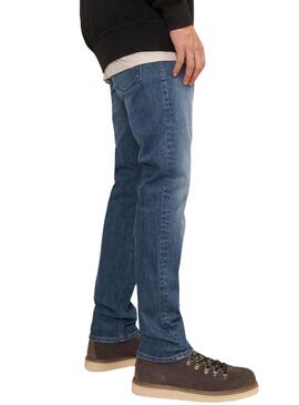 Pantaloni in denim Jack and Jones Tim slim fit per uomo