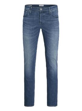 Pantaloni in denim Jack and Jones Tim slim fit per uomo