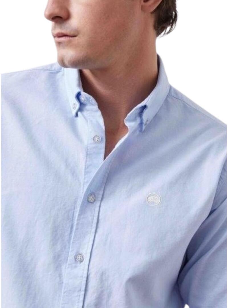 Camicia Altonadock blu chiaro in popeline per uomo