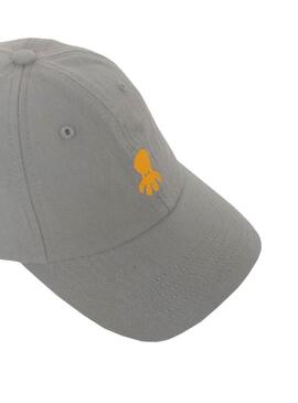 Cappello El Pulpo Logo Grigio Per Uomo