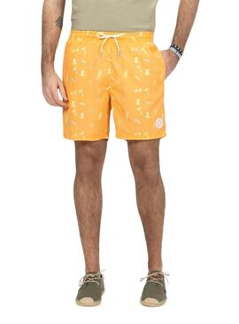 Costume da bagno El Pulpo Tropical Arancione Per Uomo