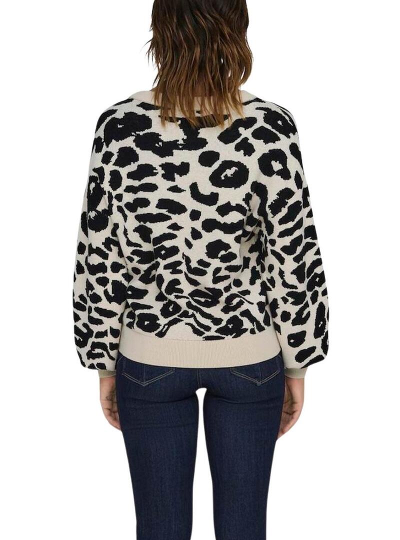 Maglia Only Lima animal print per donna