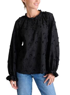 Camicia Naf Naf Narina nera per donna