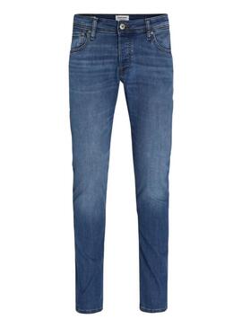 Pantaloni in denim Jack and Jones Gleen blu per uomo