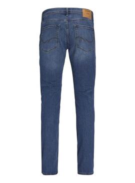 Pantaloni in denim Jack and Jones Gleen blu per uomo