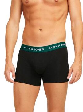 Pacchetto da 3 boxer Jack and Jones Joe neri per uomo