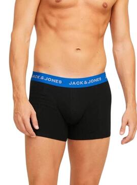 Pacchetto da 3 boxer Jack and Jones Joe neri per uomo