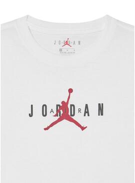 Maglietta Jordan Jumpman bianca per bambino e bambina