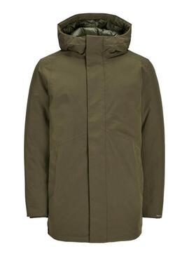 Parka Jack and Jones Ekeen verde per uomo