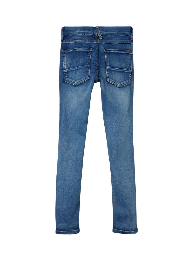 Pantaloni in denim Name It Theo slim per bambino