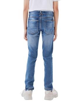 Pantaloni in denim Name It Theo slim per bambino