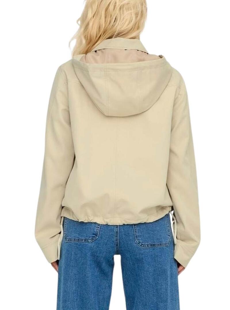 Parka Only Norma beige per donna