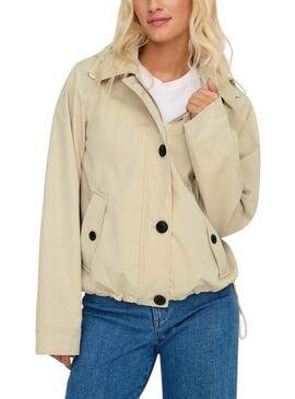 Parka Only Norma beige per donna