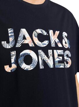 Maglietta Jack and Jones Bryan blu scuro per uomo