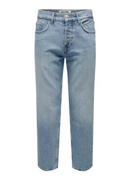 Pantaloni in denim Only and Sons Sedge per uomo.