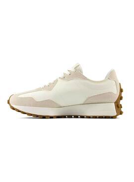 Sneakers New Balance W327 beige per donna